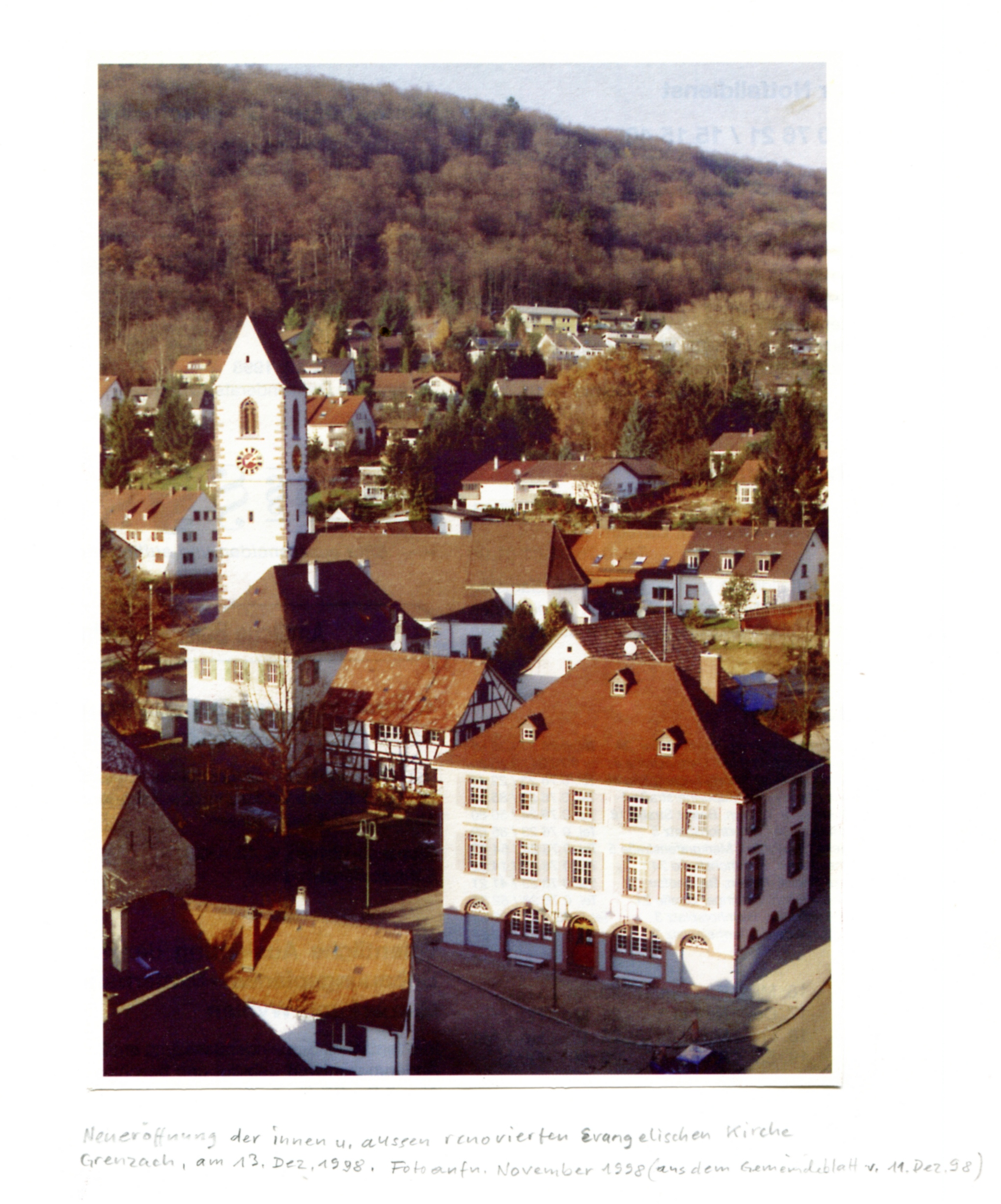 Luftaufnahmen Grenzach