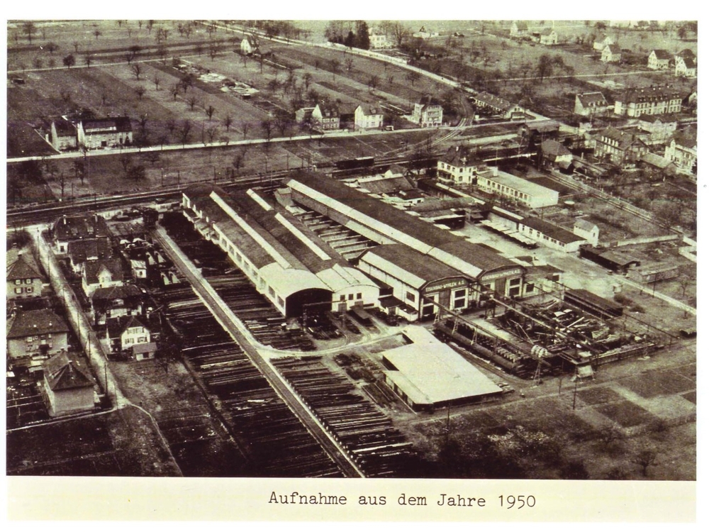 Eisenbau_ mit Kraftwerkstrasse1950