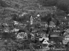 Baugebginn im Tal 1969