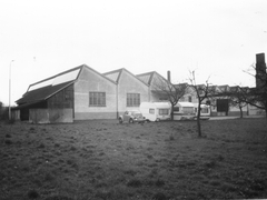 Shedbauten 1970, vor dem Abriss