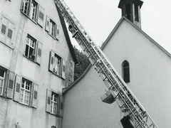 Übung beim Kloster