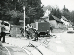 Übung beim Kloster