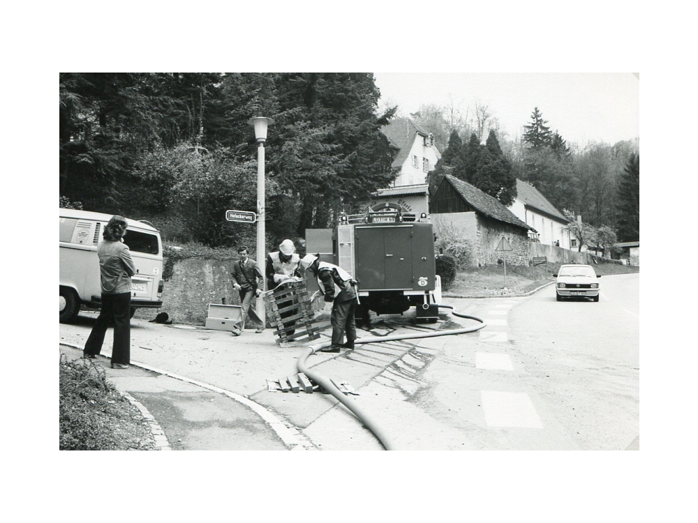 Übung beim Kloster