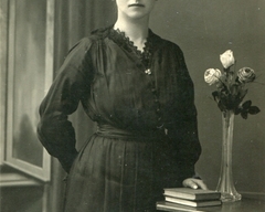 Johanna Wetzel ca 1920 Schwester von Jakob und Walter Wetzel