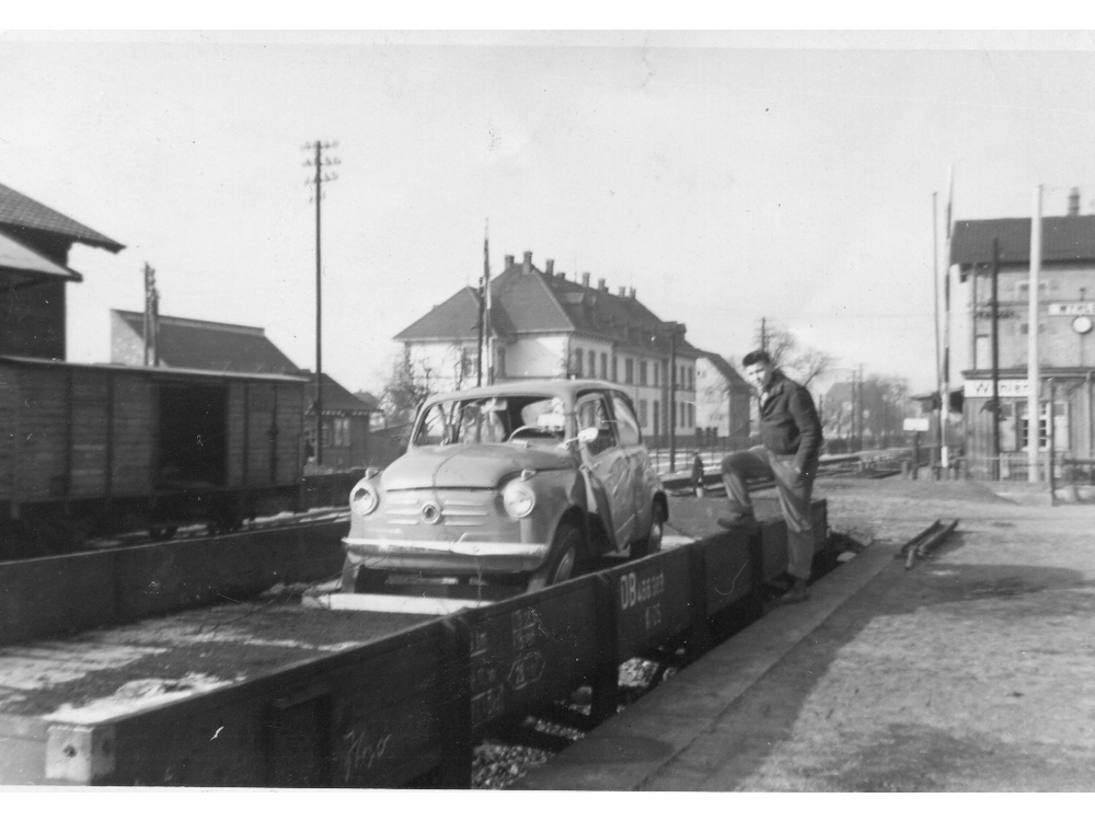 Bahnhof Wyhlen 1960er