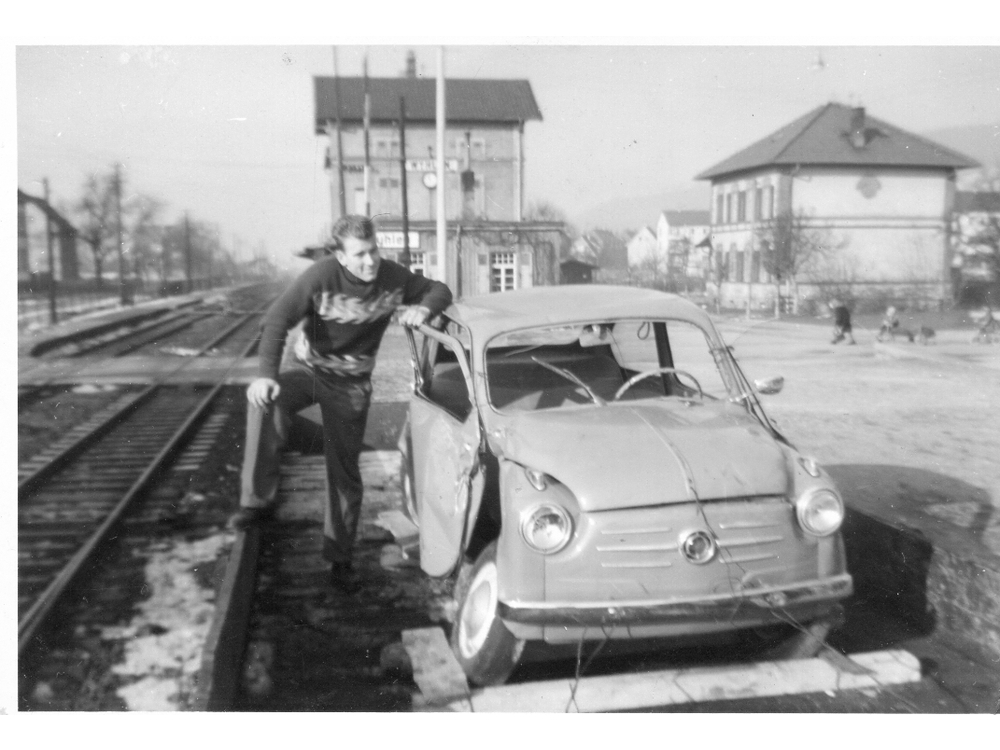 Bahnhof Wyhlen 1960er