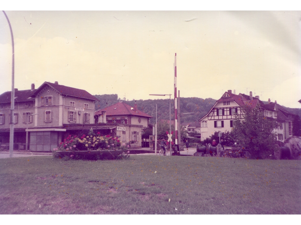 Bahnhof Wyhlen 1970er