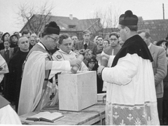 Grundsteinlegung der kat. Kirche Gre. St. Michael im Jahre 1953
Bauckner_019