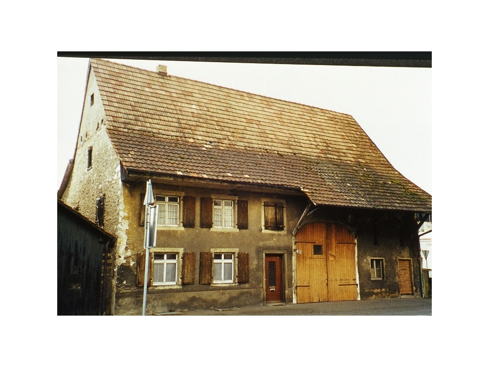 Rheinfelderstr abgerissenes Haus, Josef Maier, heute neues Gebäude Ecke Gartenstr.
Bild69