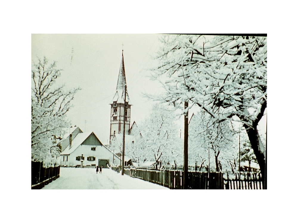 St. Georg im Winter"    40er Jahre; Brunnen noch in Originalausrichtung
Bild70