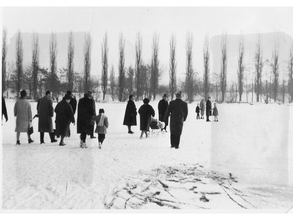 Rhein bei Wyhlen zugefroren 1962/63
Bild8