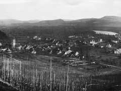 Grenzach Blick auf den Friedhof ca. 1903-1911