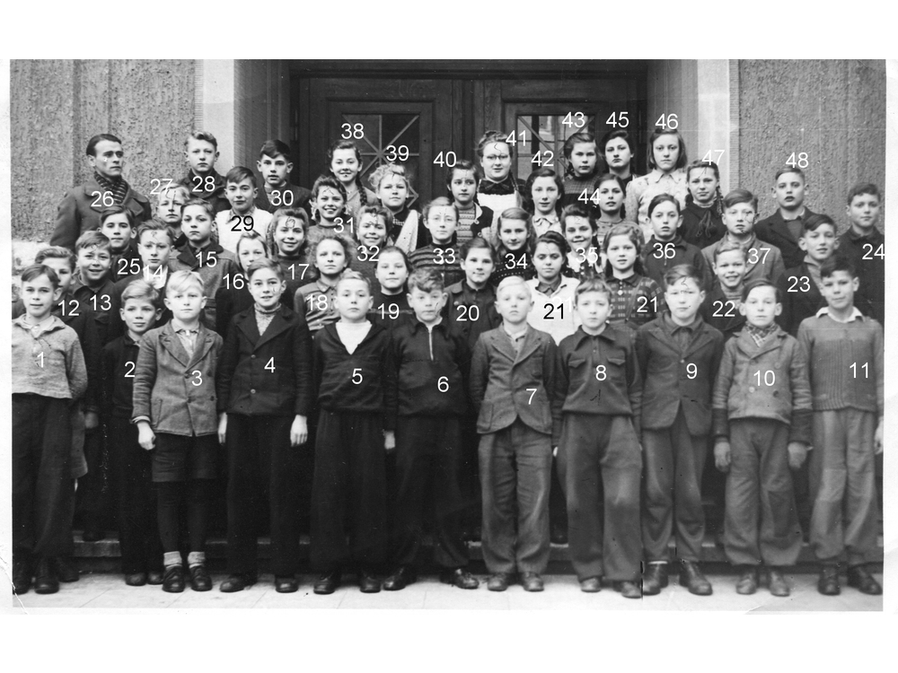 Wer kennt wen?
Schulklasse1948