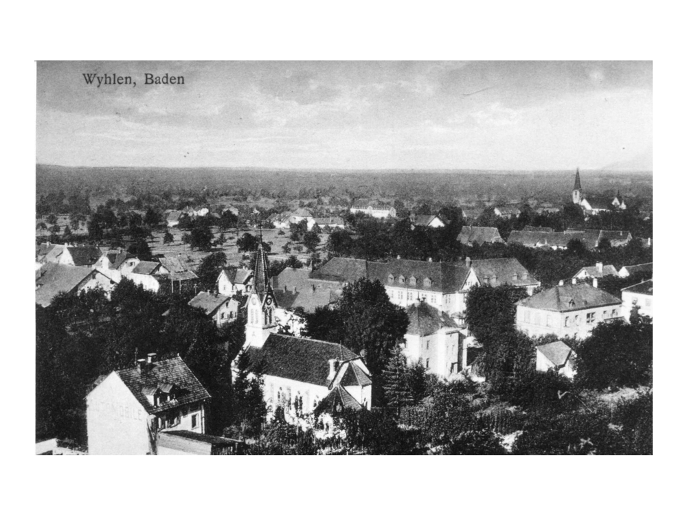 ev Kirche, hinten rechts St. Georg
Wyhlen_33