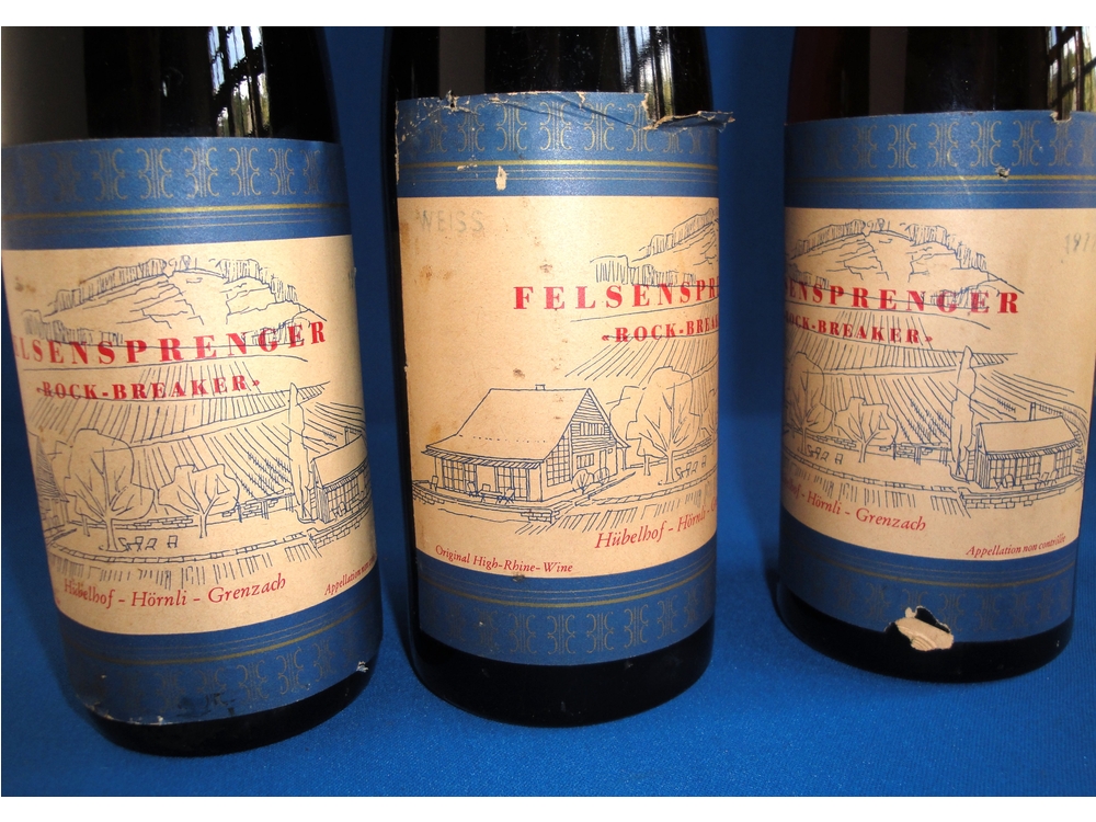 Grenzacher Wein "Felsensprenger"
3Wasserflaschen_1h