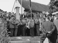 MaennerchorGre1972 Bootsanlegestelle Einweihung BM Ewelshäuser