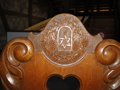 Stuhl im Grenzacher Rathaus