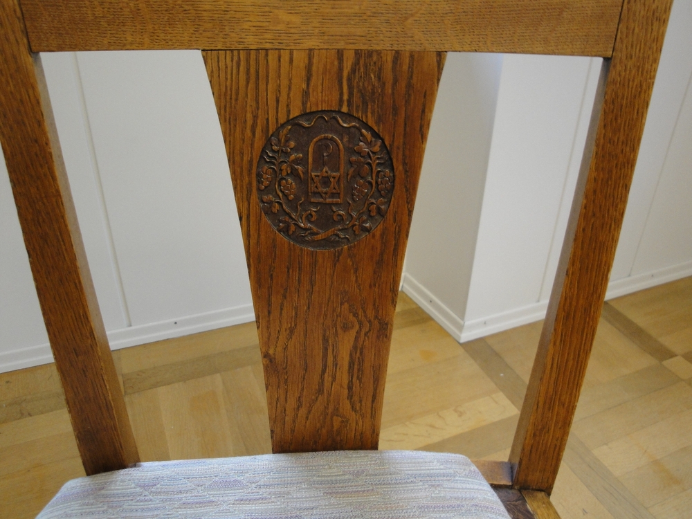 Stuhl im Grenzacher Rathaus