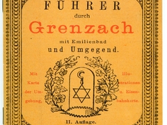 Grenzacher Wappen auf dem Woehrlschen Reiseführer